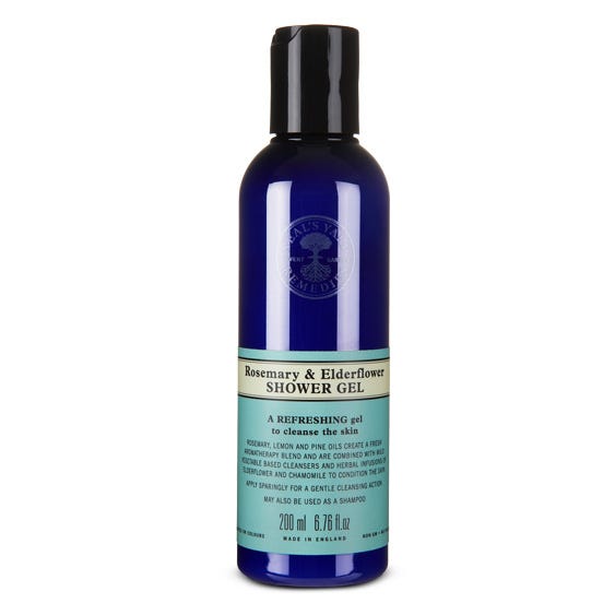Rosemary & Elderflower Shower Gel