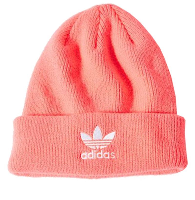 adidas hot pink beanie