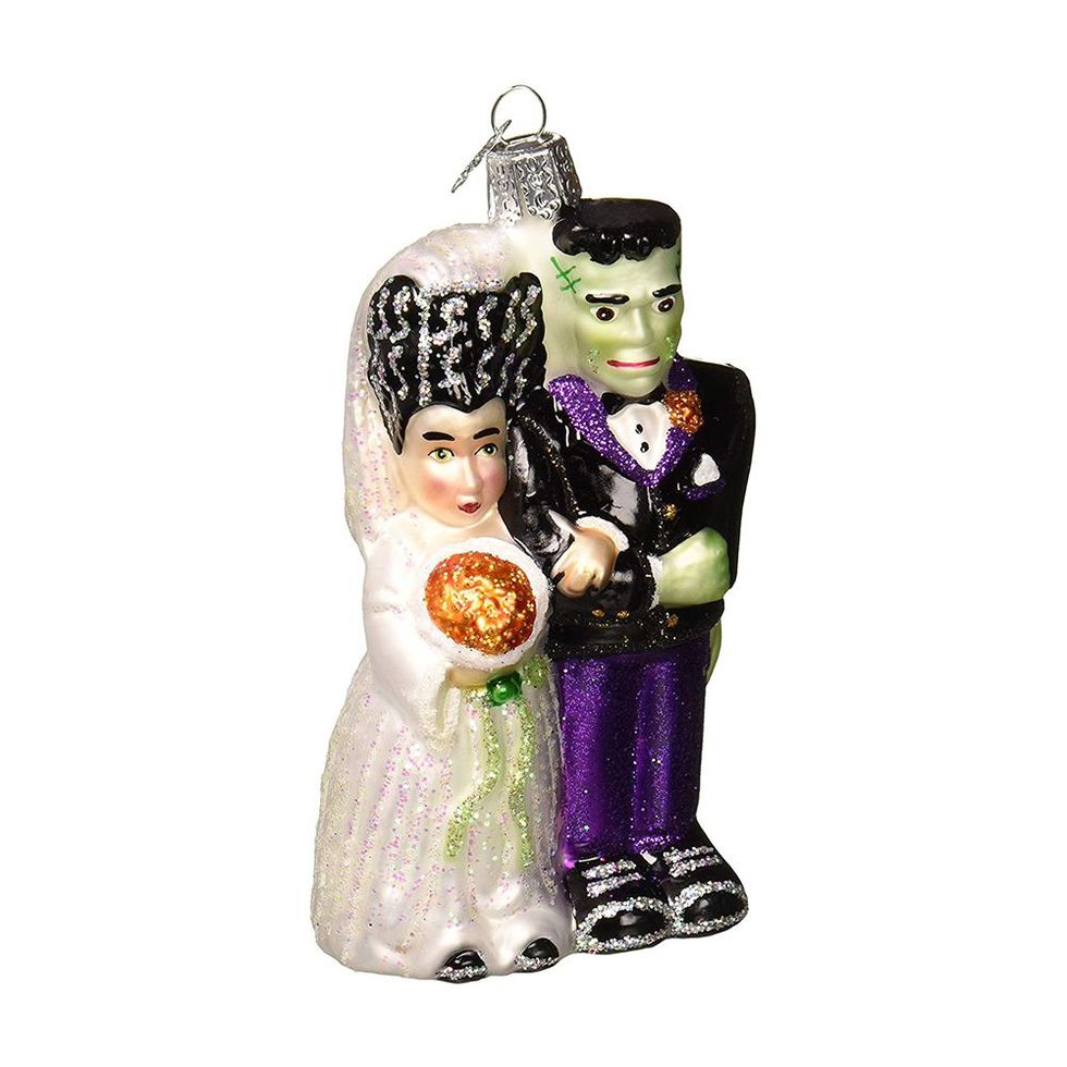Frankenstein and Bride Ornament