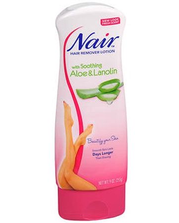 Nair Hair Removal Lotion with Aloe & Lanolin