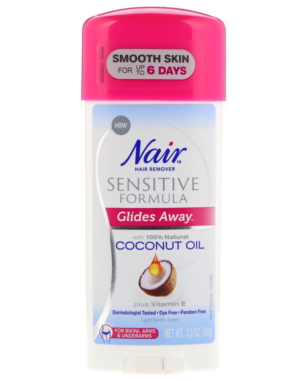 Nair Hair Remover Glides Away Nourish with Coconut Oil