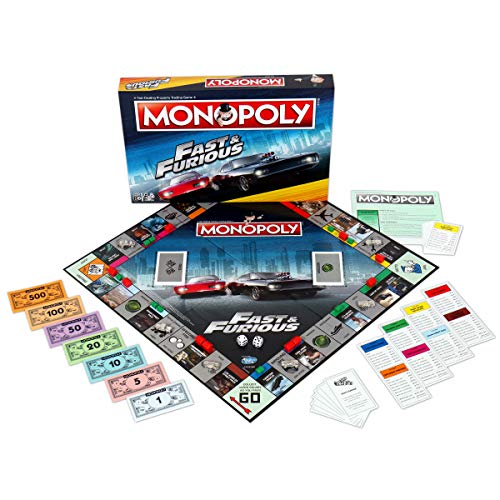 Fast & Furious Monopoly Board Game