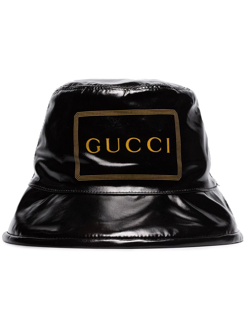 Gucci Logo黑色漁夫帽