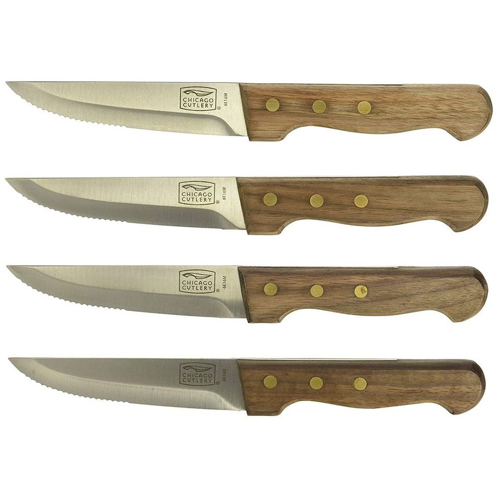 Chicago Cutlery Basics Steakhouse Knife Set (4-Piece)