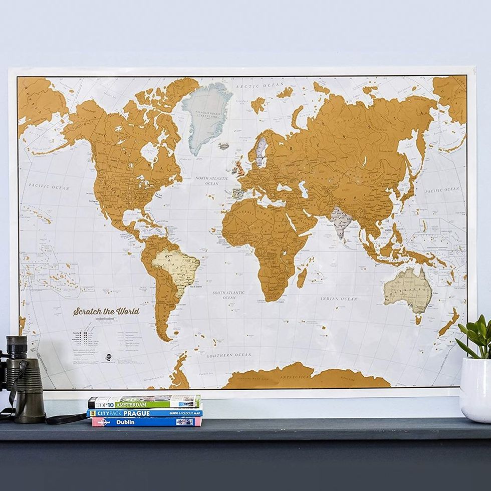 Scratch The World Travel Map 