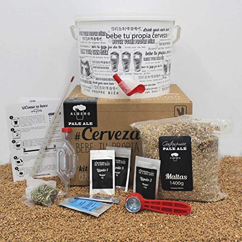 Kit de elaboración de cerveza rubia Pale Ale (5 L.)