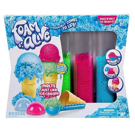 Foam Alive Make N' Melt Ice Cream Kit. Scoop