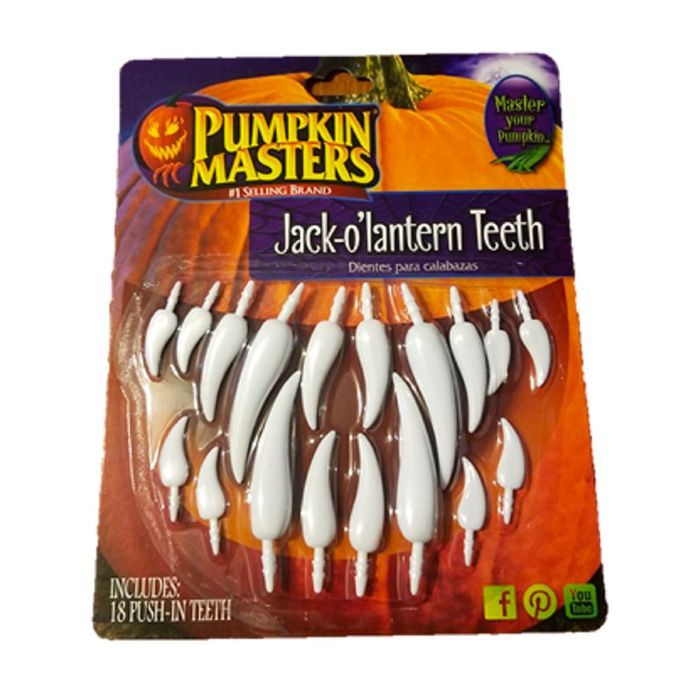 Pumpkin Master Jack O Lantern Teeth 