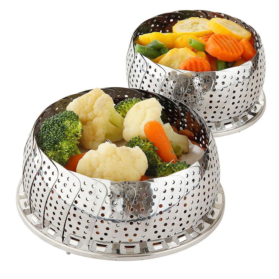 This vegetable steamer basket will keep you eating healthy