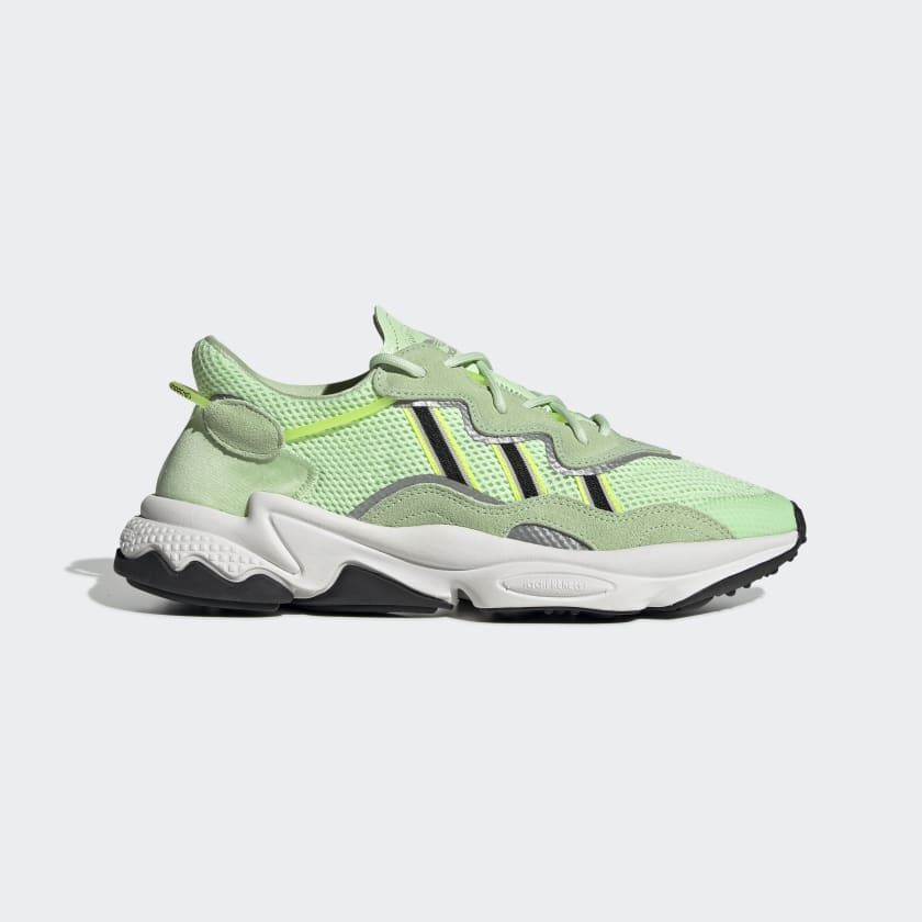 adidas neon green sneakers