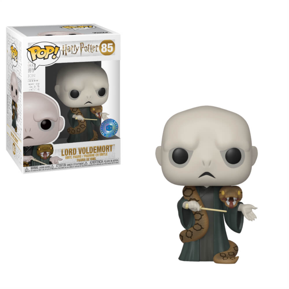 Harry Potter: ¡Voldemort con Nagini Pop! Vinilo