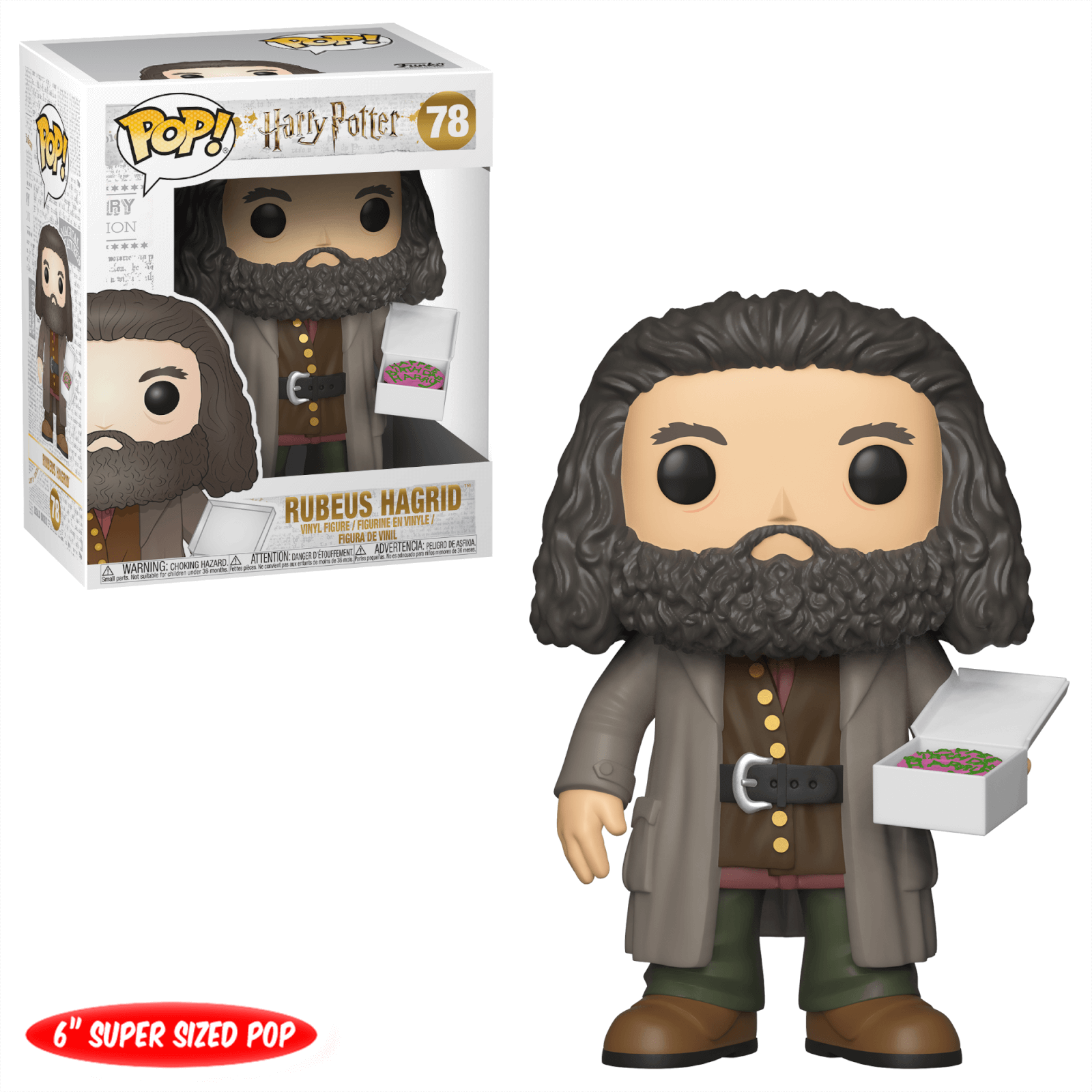 Harry Potter: ¡Hagrid con la tarta 6 pulgadas Pop! Vinilo