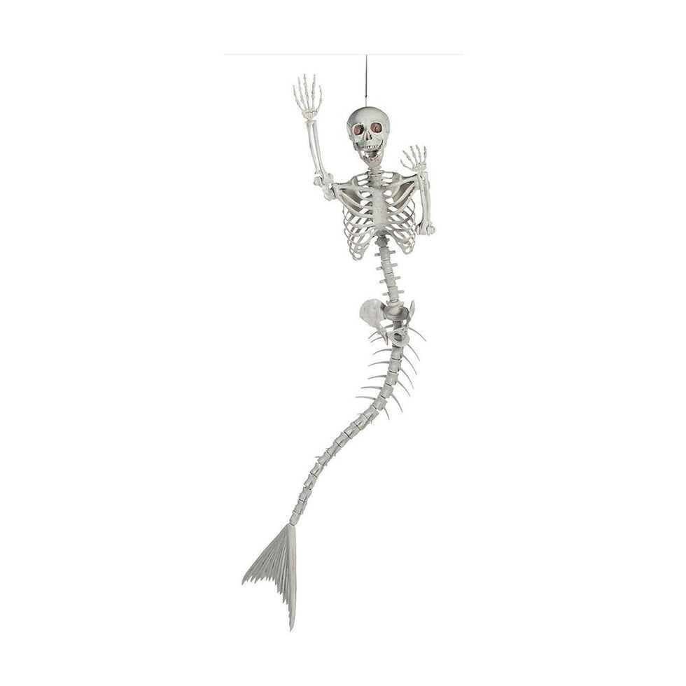 This 6-Foot Mermaid Skeleton Will Be the Star of Your Halloween Decorations