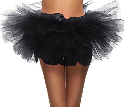 Women's 5-Layered Tulle Tutu 