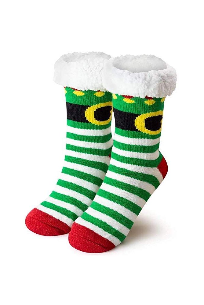 Christmas Elf Slipper Sock 