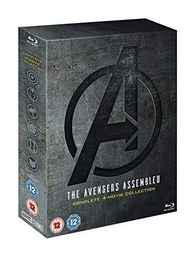 Avengers: 1-4 Komplettes Blu-ray-Boxset inklusive Bonus-Disc [2019] [Region Free]