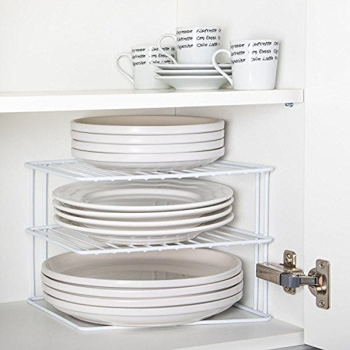 Corner Add A Shelf Plate Rack