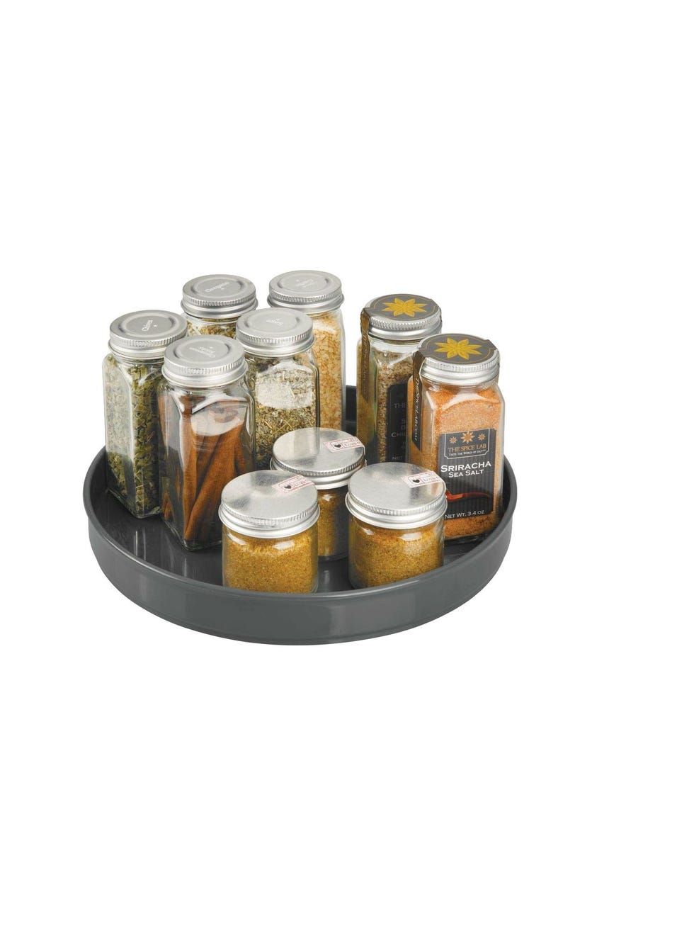 Lazy Susan Turntable Cabinet Storage Container