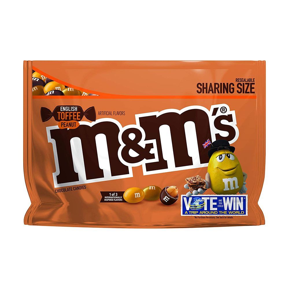 M&M’s English Toffee Peanut Chocolate Candy