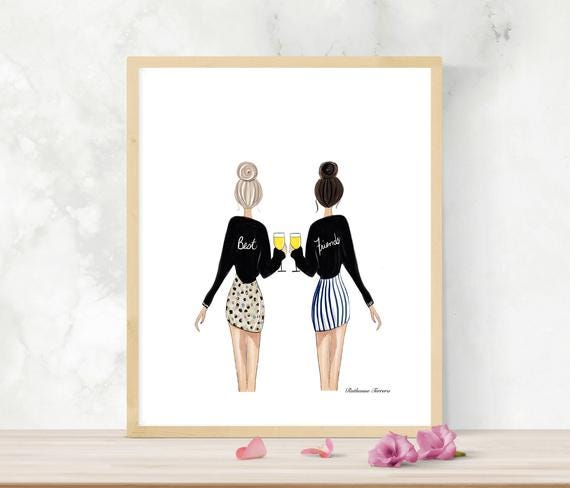 Best Friends Print