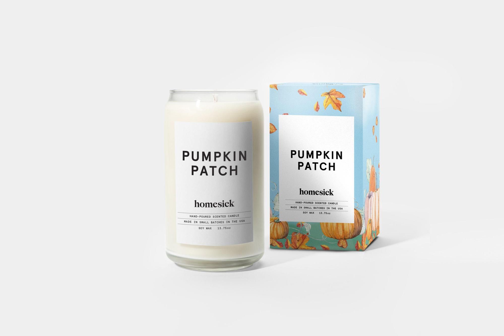 pumpkin candle