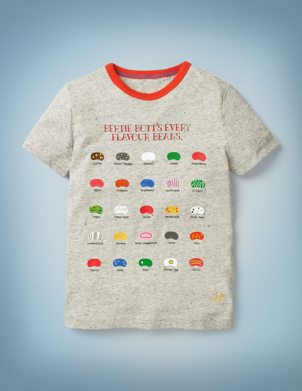 Bertie Bott's T-Shirt - Grey Marl