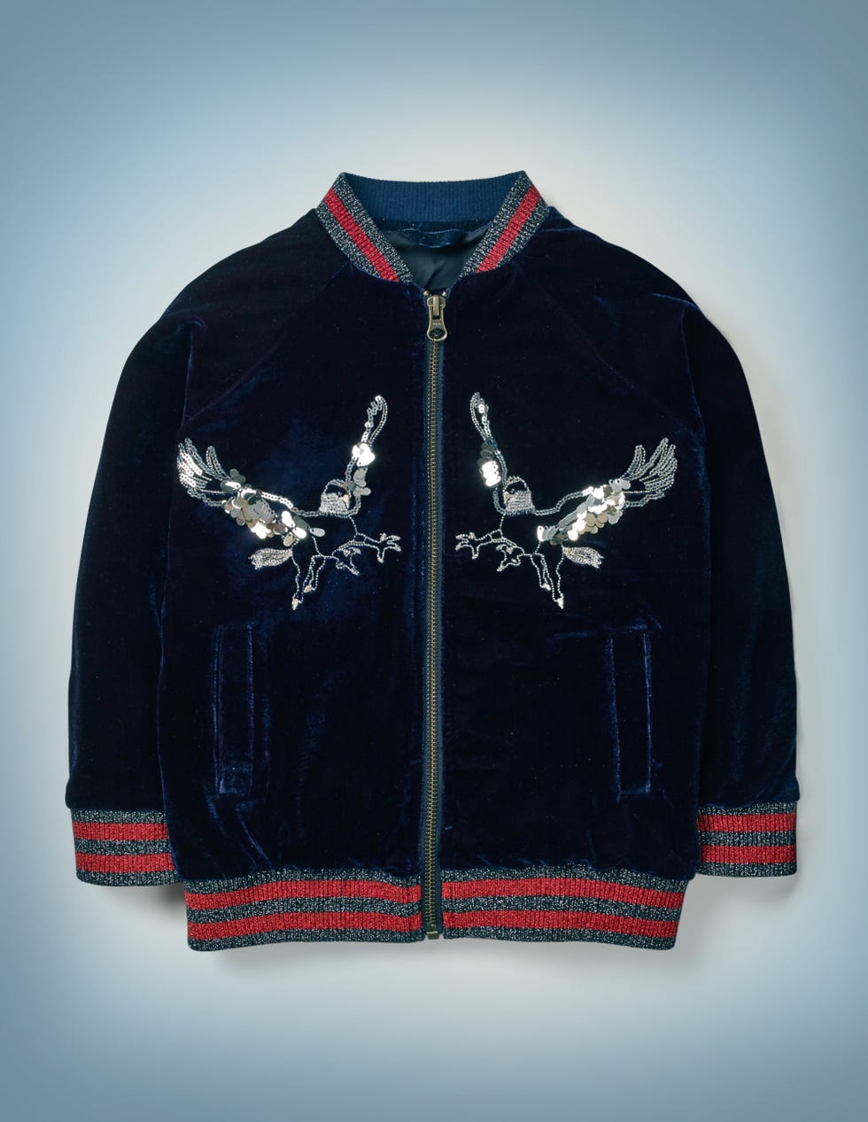 Hippogriff Bomber Jacket - Midnight Blue
