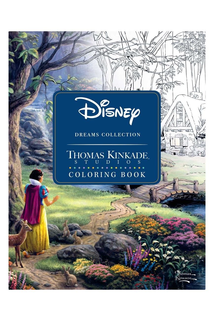 Disney Dreams Collection: Thomas Kinkade Studios Coloring Book