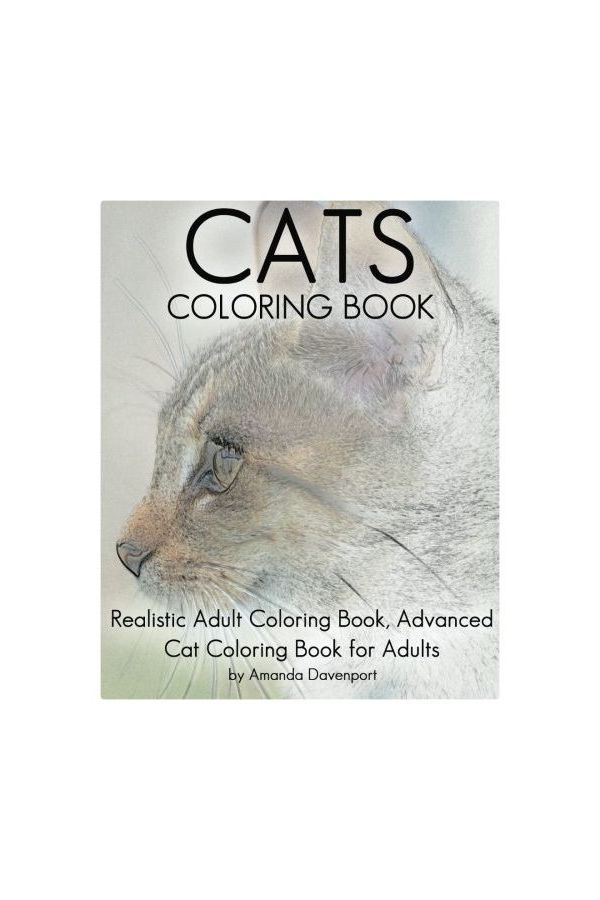 Adorable Cats Dot Line Spiral Coloring Book For Adults