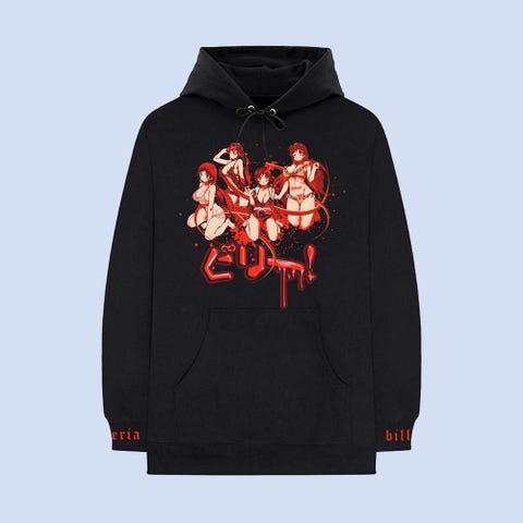 billie eilish and siberia hills released an anime merch collab