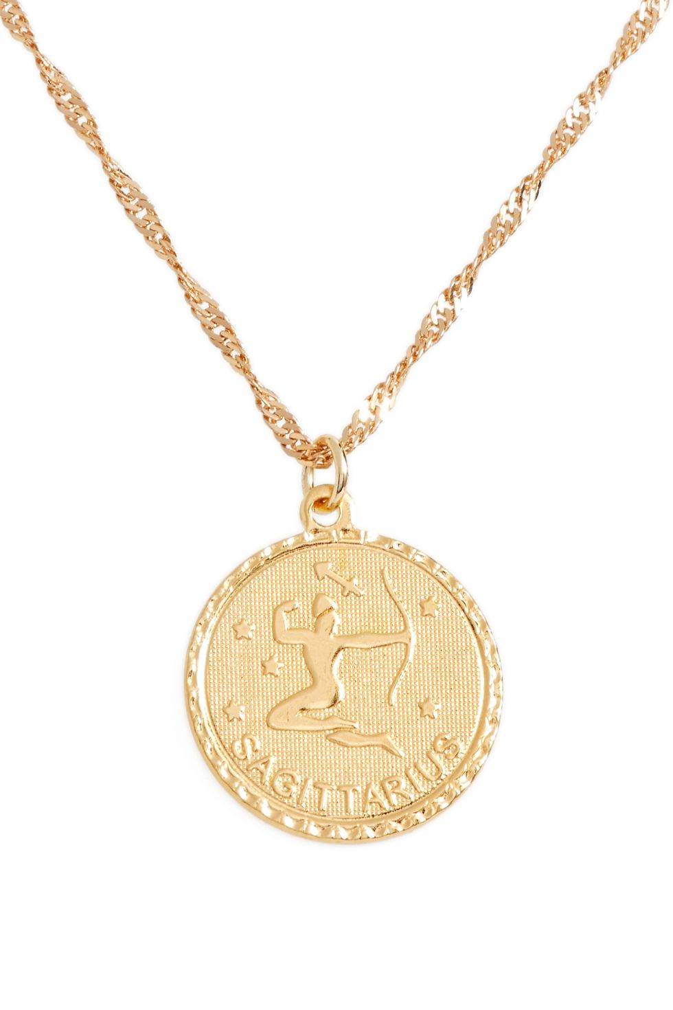 Zodiac Medallion Necklace