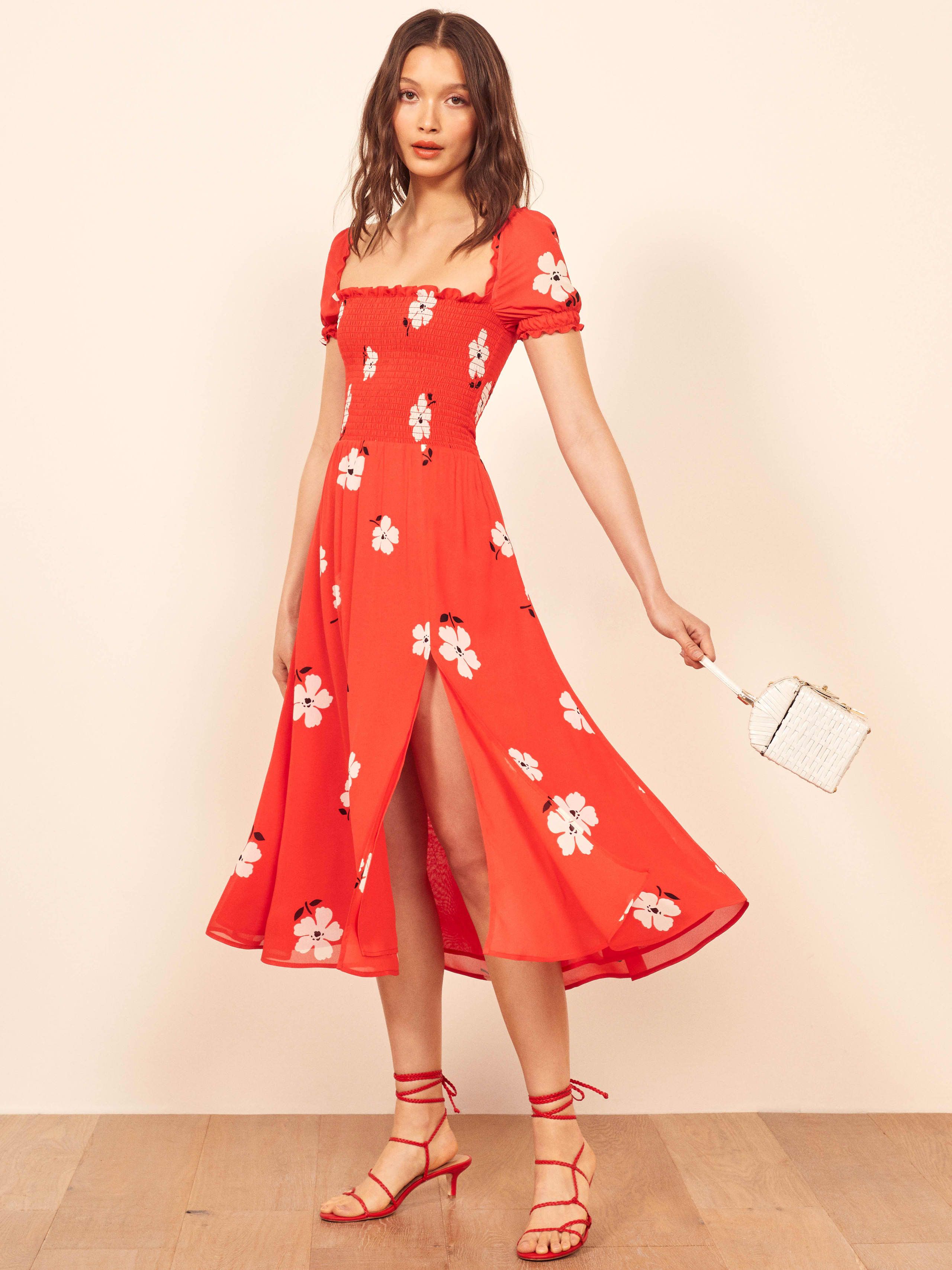 Reformation shops zinnia dress