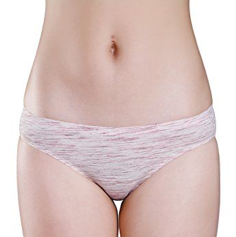  Wealurre Womens Cotton Thong Breathable Panties Low