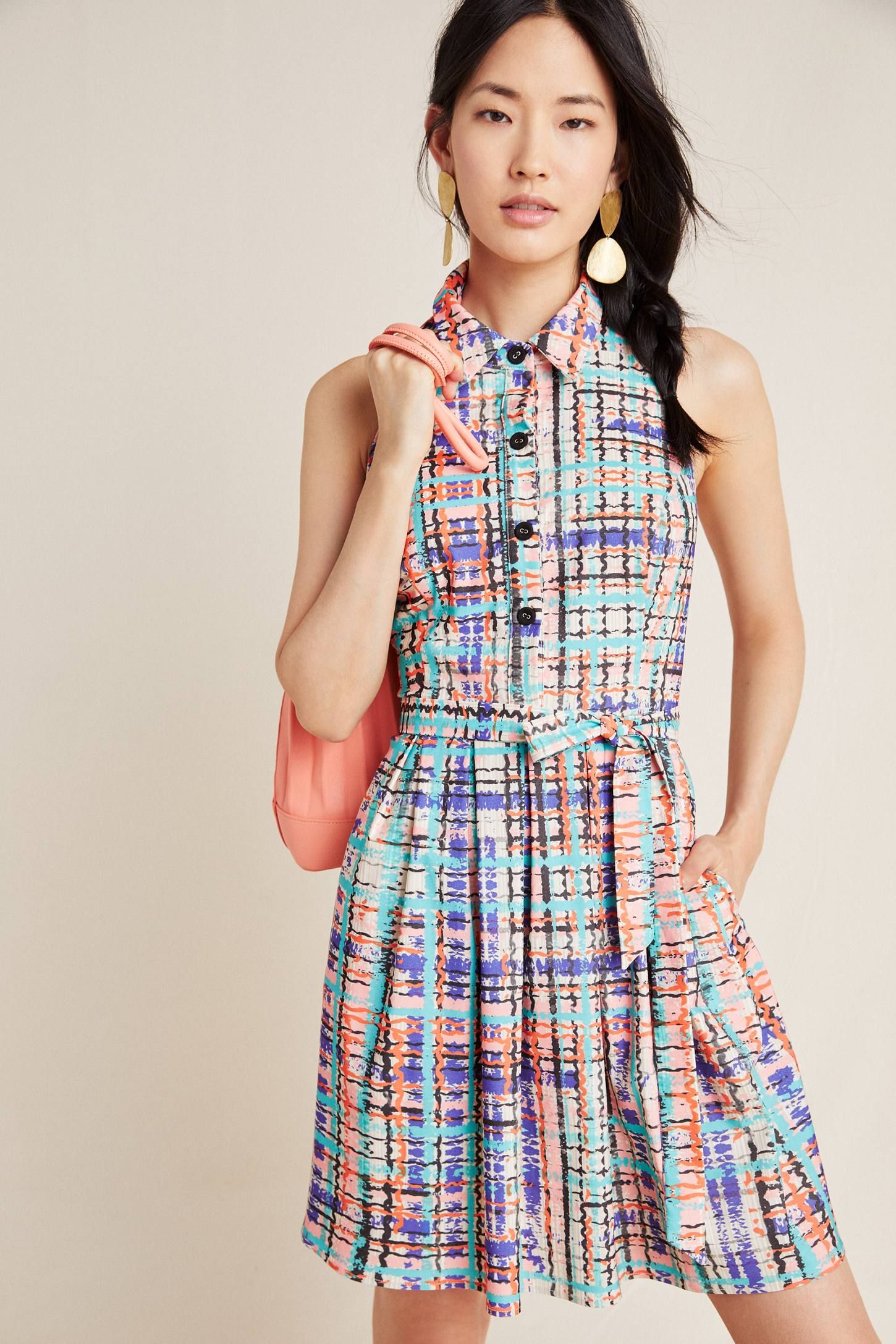 anthropologie catherine shirtdress