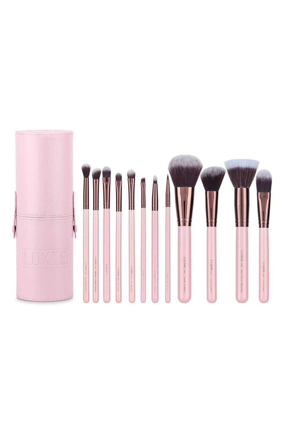 Luxie Rose Gold Brush Collection - 