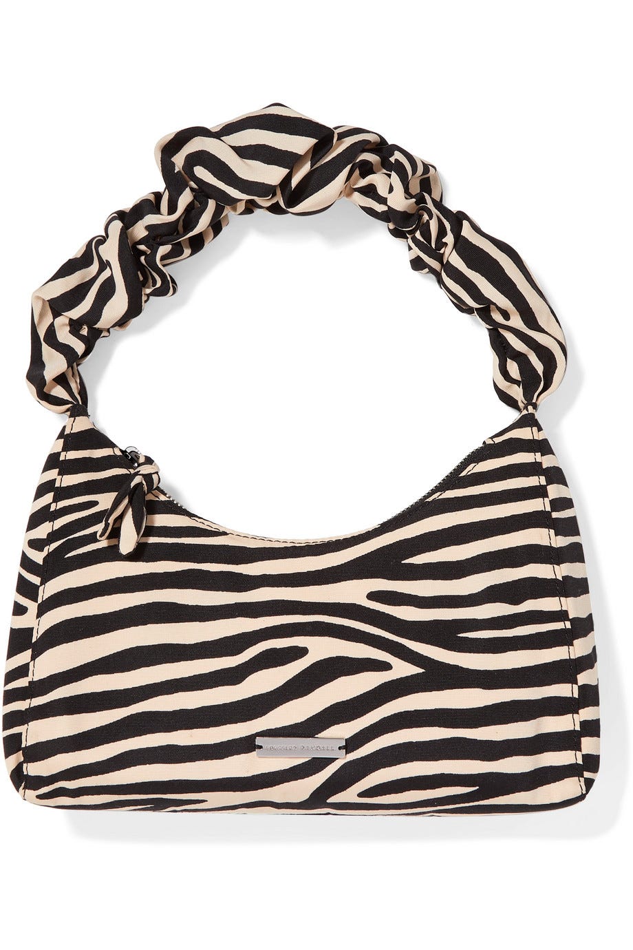Zebra Print Shoulder Bag 