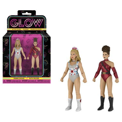 GLOW Debbie and Ruth action figures