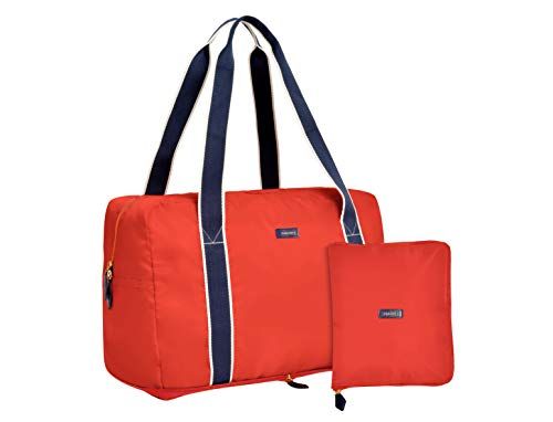 Paravel Travel Fold-Up Bag, Bebop Red