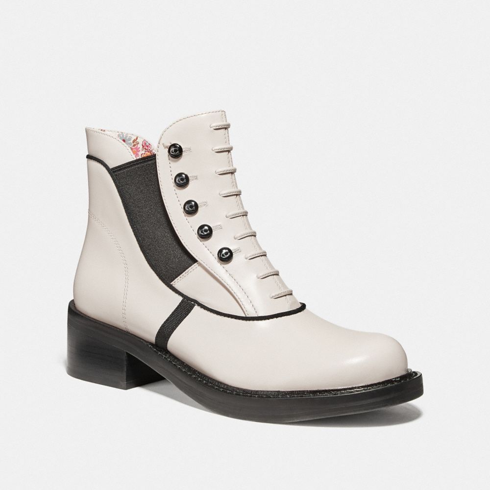 Tabitha simmons hotsell white combat boots