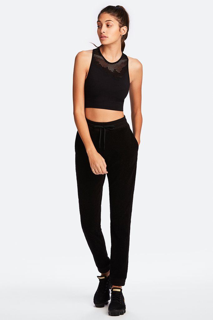 crop tank sports bra