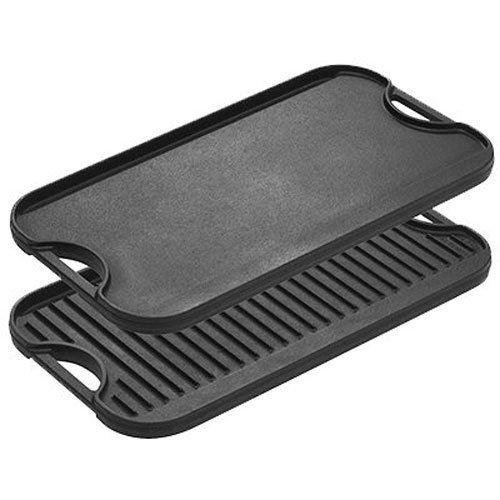 Pro-Grid Cast Iron Reversible Grill/Griddle Pan