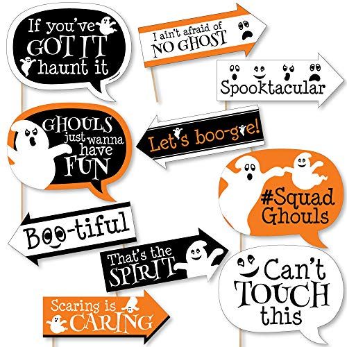 Halloween Party Photo Booth Props Kit