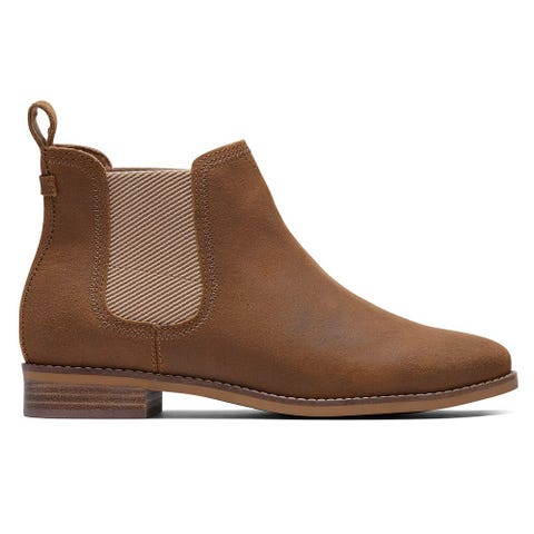 toms booties tan