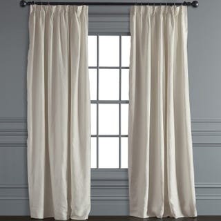 Belgian Linen Pinch Pleat Drape