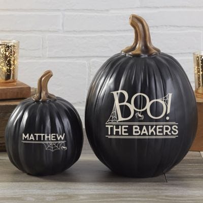 Personalized Pumpkin