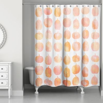 Pumpkin Shower Curtain