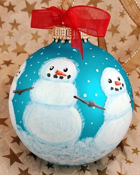 Download 25 Diy Snowman Ornaments How To Make Snowman Ornaments For Christmas PSD Mockup Templates