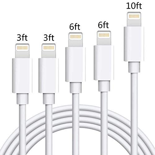 Sharllen iPhone Charger Cable (5 Pack)