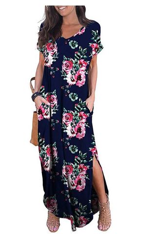 Amazon Grecerelle Women S Casual Loose Pocket Maxi Dress Review