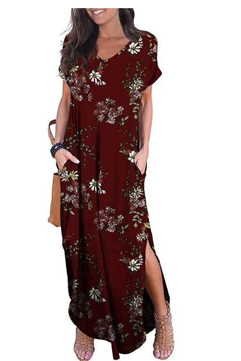 Amazon Grecerelle Women's Casual Loose Pocket Maxi Dress Review
